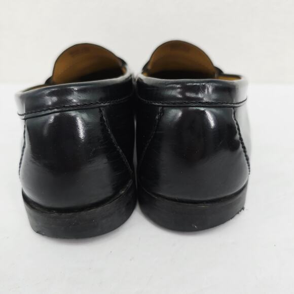 Cole Haan Men's Tassel Loafers Cherry Brown 9 - Picture 6 of 9